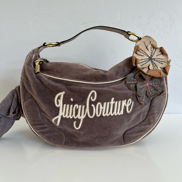 Juicy Couture Handbags - Y2K JUICY COUTURE Velour Bag